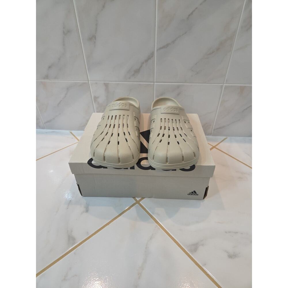 Adidas Men Adilette Clog Tan Shoes Slide Water Sandals IF8653- Size 9M-10W NEW